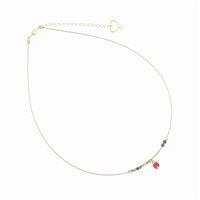 Collana Maman et Sophie Donna BREZZA D'ESTATE in Argento GCBRECOC